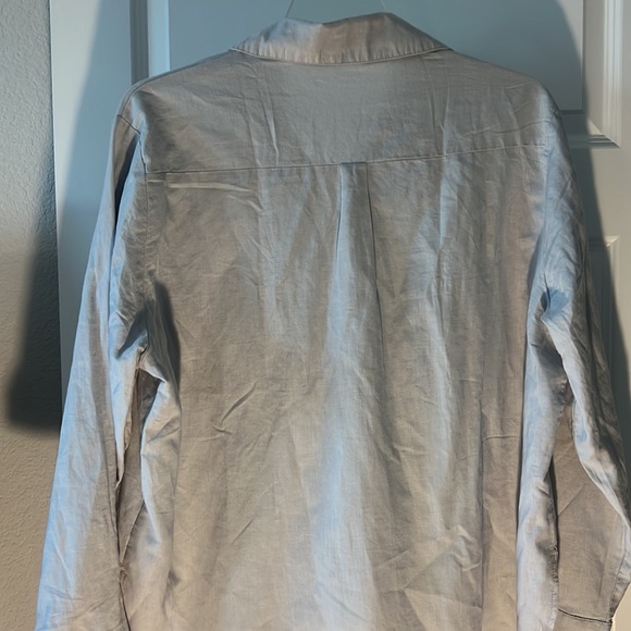 Matchstick linen top grey XXL NWT lightweight workwear relaxed neutral office - Picture 9 of 15